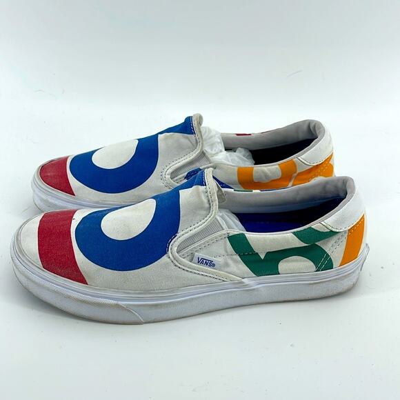 Vans Deck Club 66 canvas skater slip on loafer shoes sz 9.5 - Picture 1 of 8